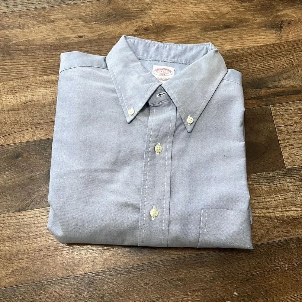 Brooks Brothers long sleeve dress shirt. Size 17-4/5